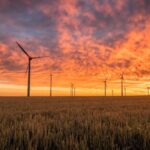 windmills, fields, sunset-1838788.jpg